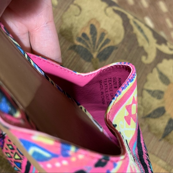 Groove espadrille Style Aztec Print Shoes - Picture 3 of 5